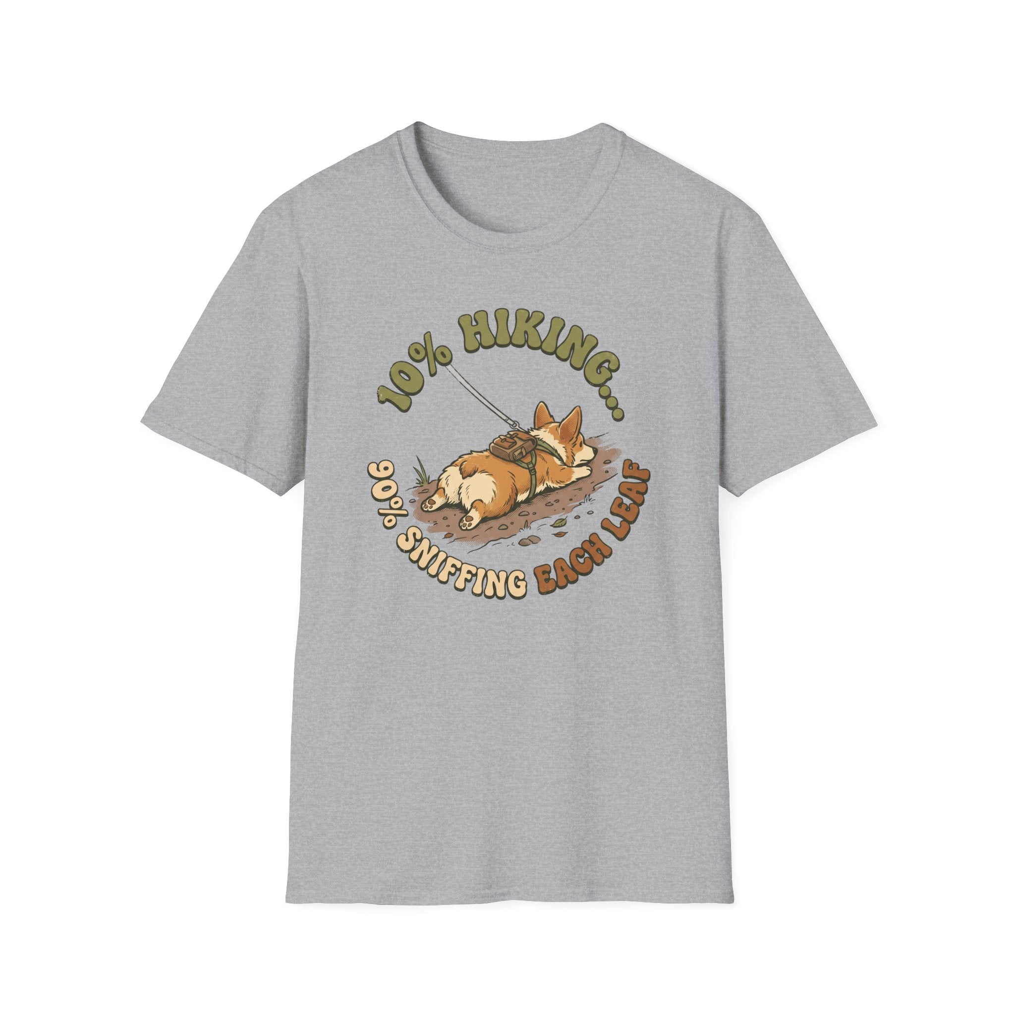 10% Hiking Corgi T-Shirt