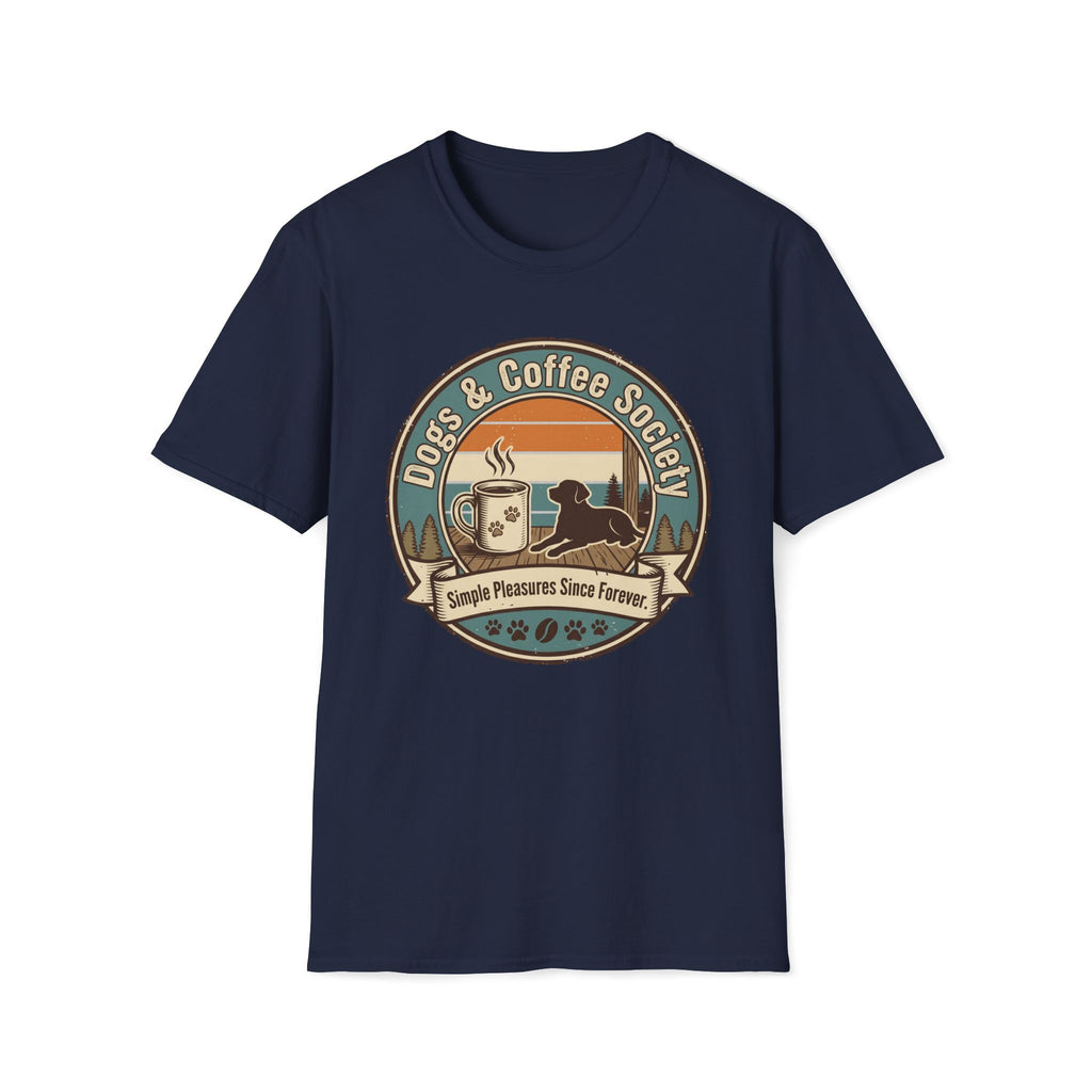 Dogs & Coffee Society T-Shirt