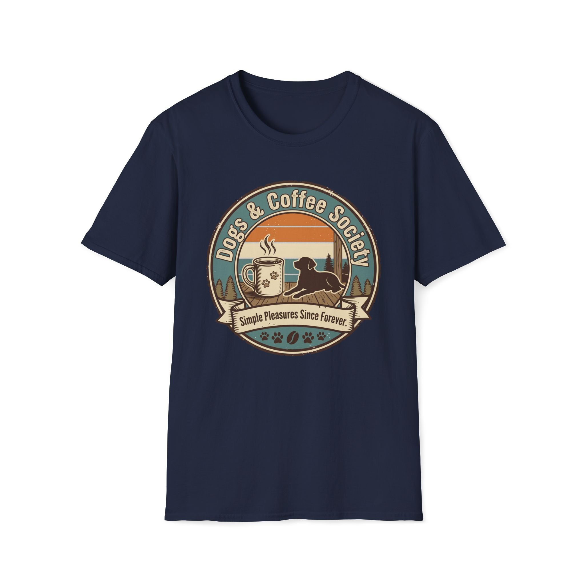 Dogs & Coffee Society T-Shirt