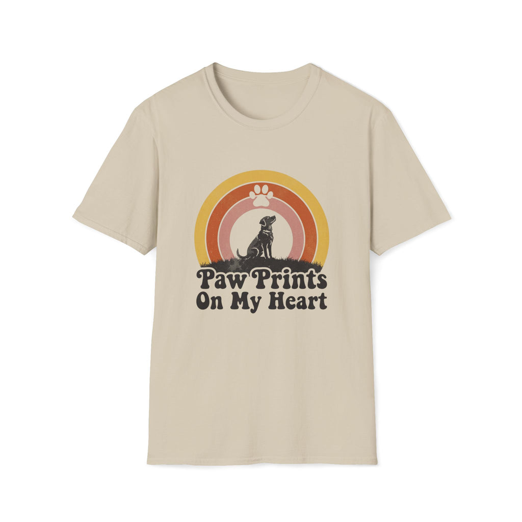Paw Prints On My Heart T-Shirt