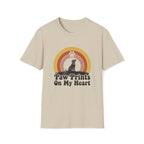 Paw Prints On My Heart T-Shirt