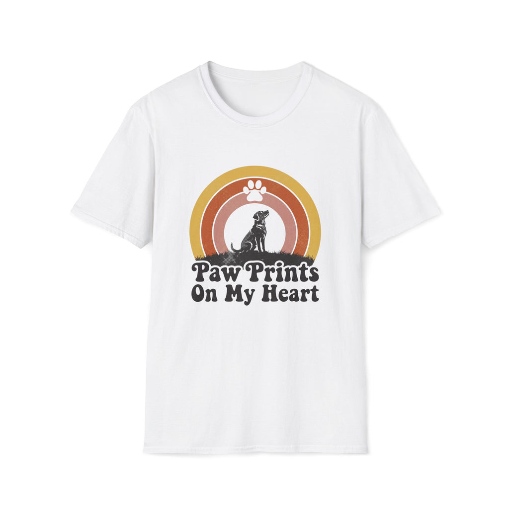 Paw Prints On My Heart T-Shirt