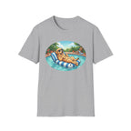 Golden in a Pool Lounger T-Shirt