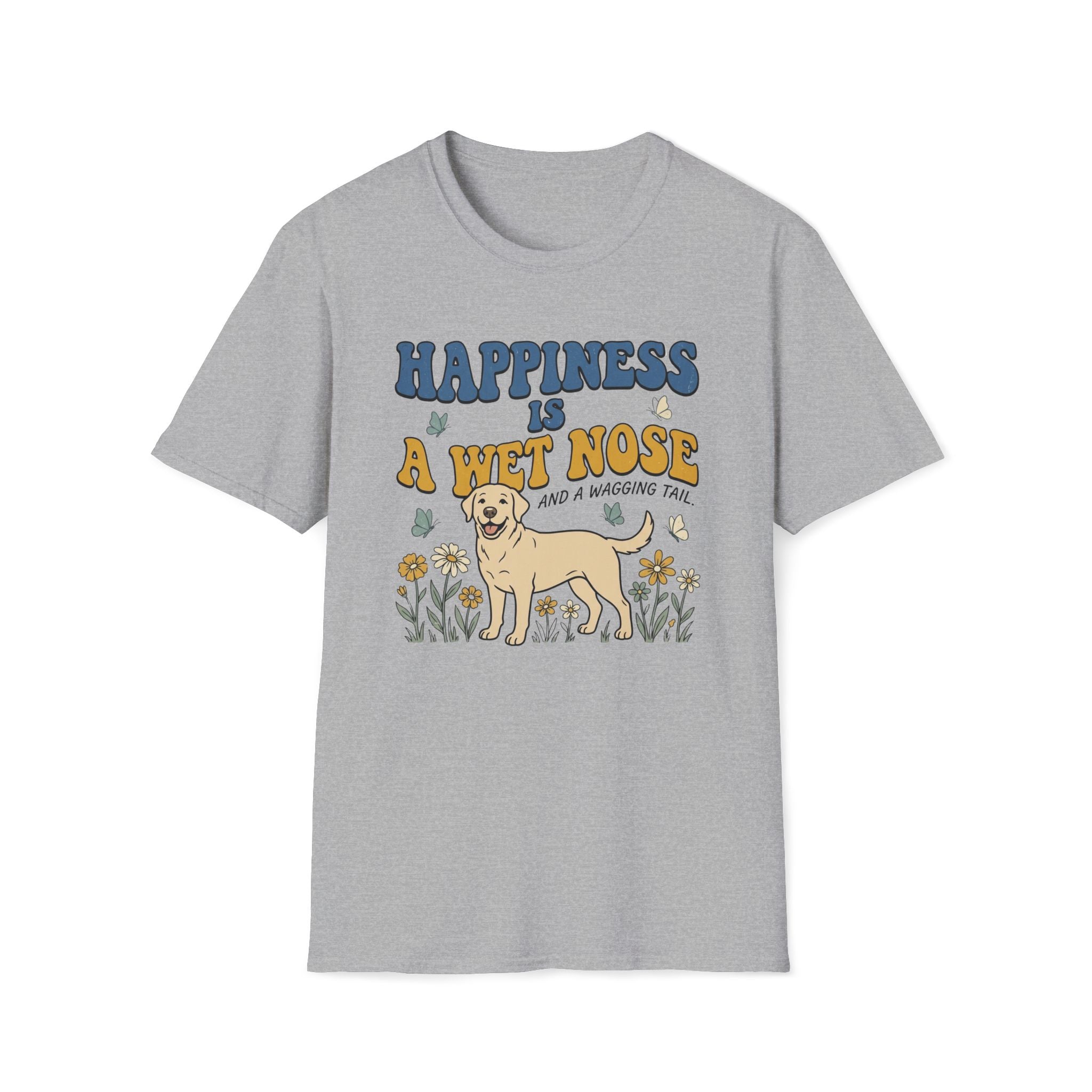 Happiness Is A Wagging Tail T-Shirt