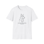 German Shepherd Parent Line Art T-Shirt