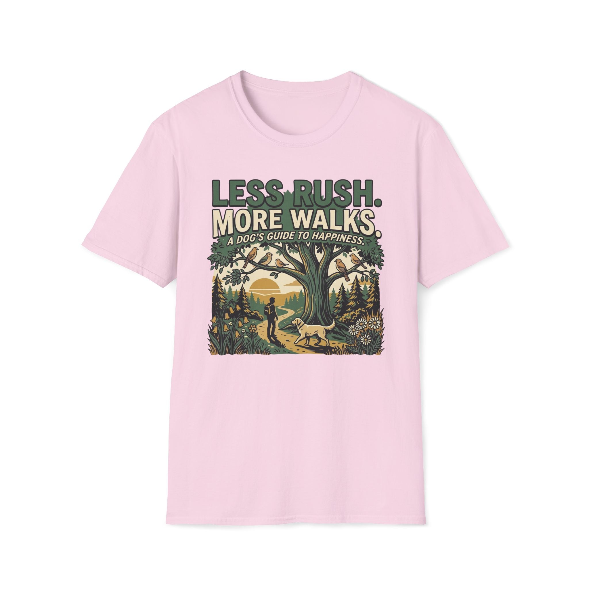 Less Rush More Walks T-Shirt