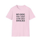 My Dog And I Hike For The Snacks T-Shirt