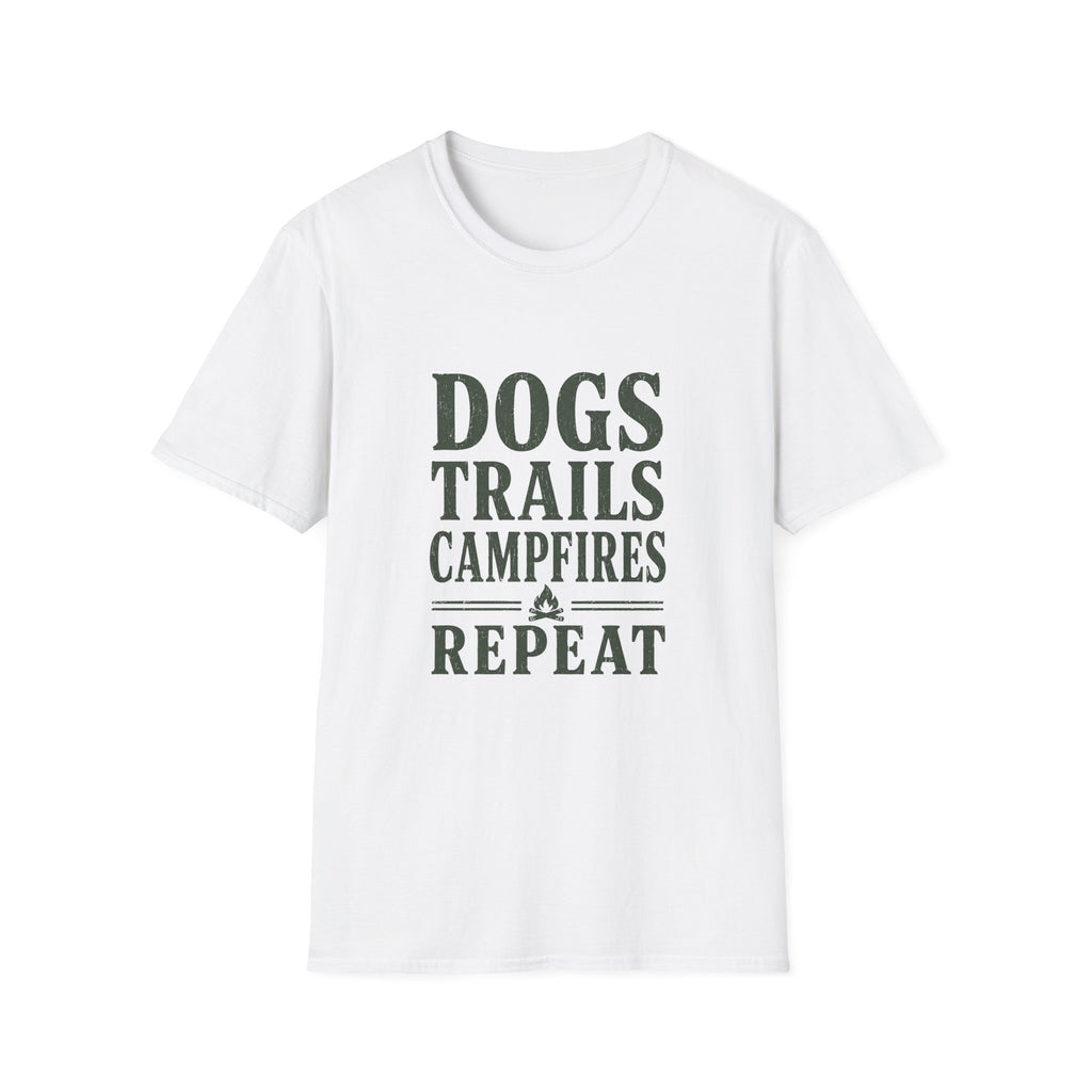 Dogs Trails Repeat T-Shirt