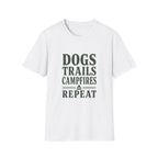 Dogs Trails Repeat T-Shirt