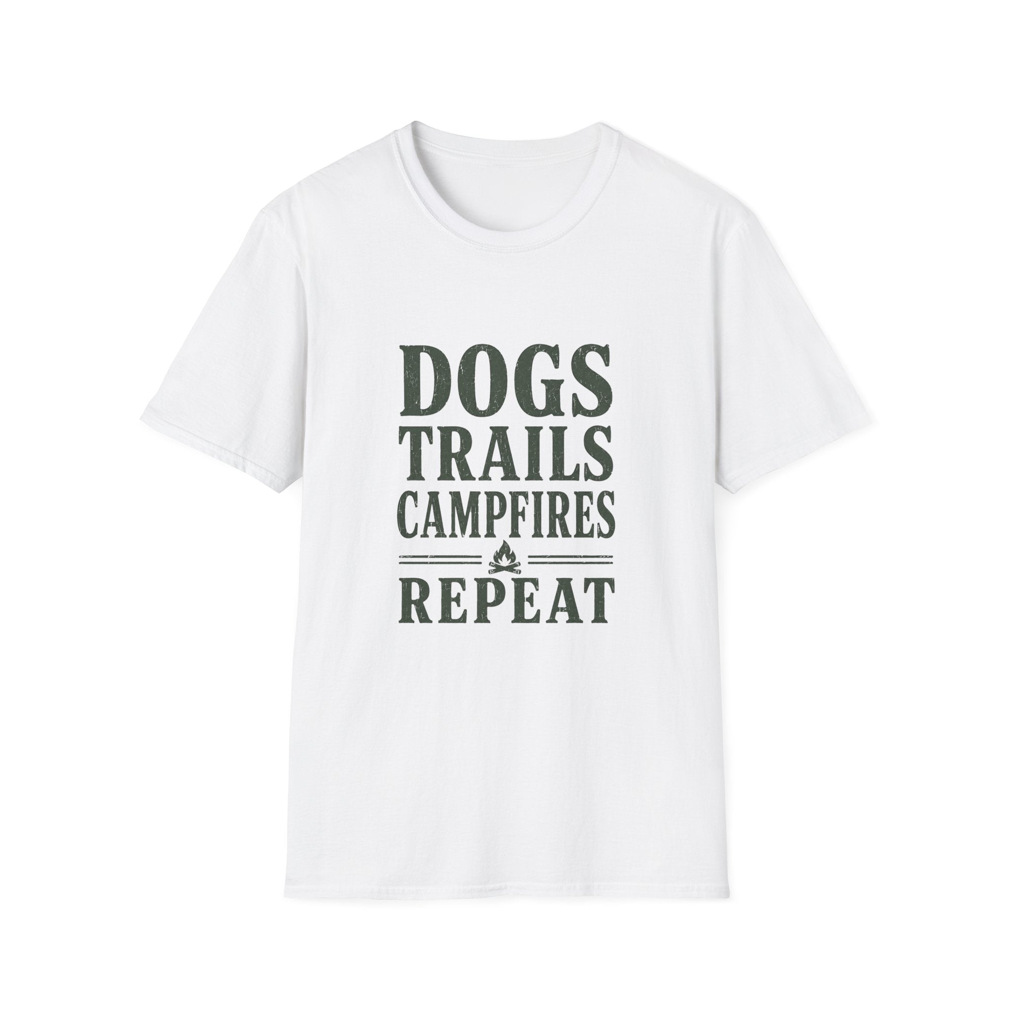 Dogs Trails Repeat T-Shirt