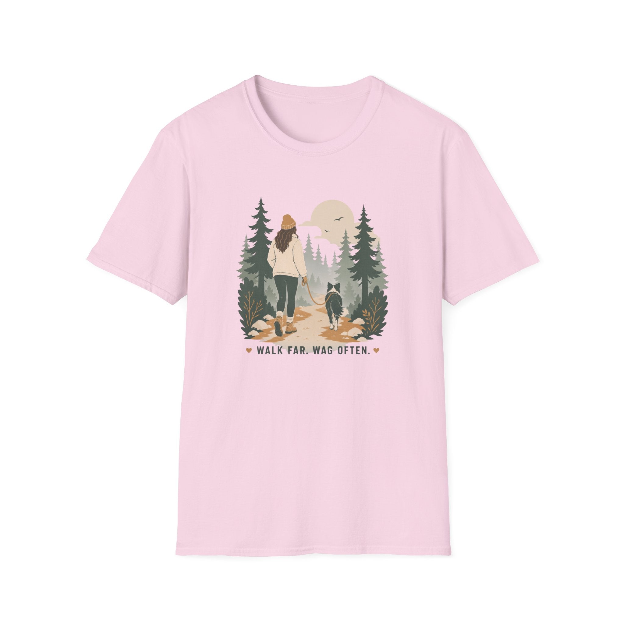 Walk Far Wag Often T-Shirt