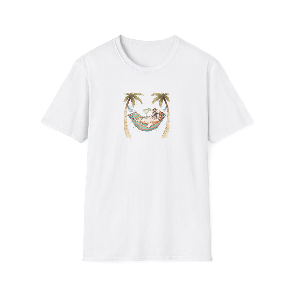 Bulldog with a Margarita T-Shirt