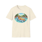 Golden in a Pool Lounger T-Shirt