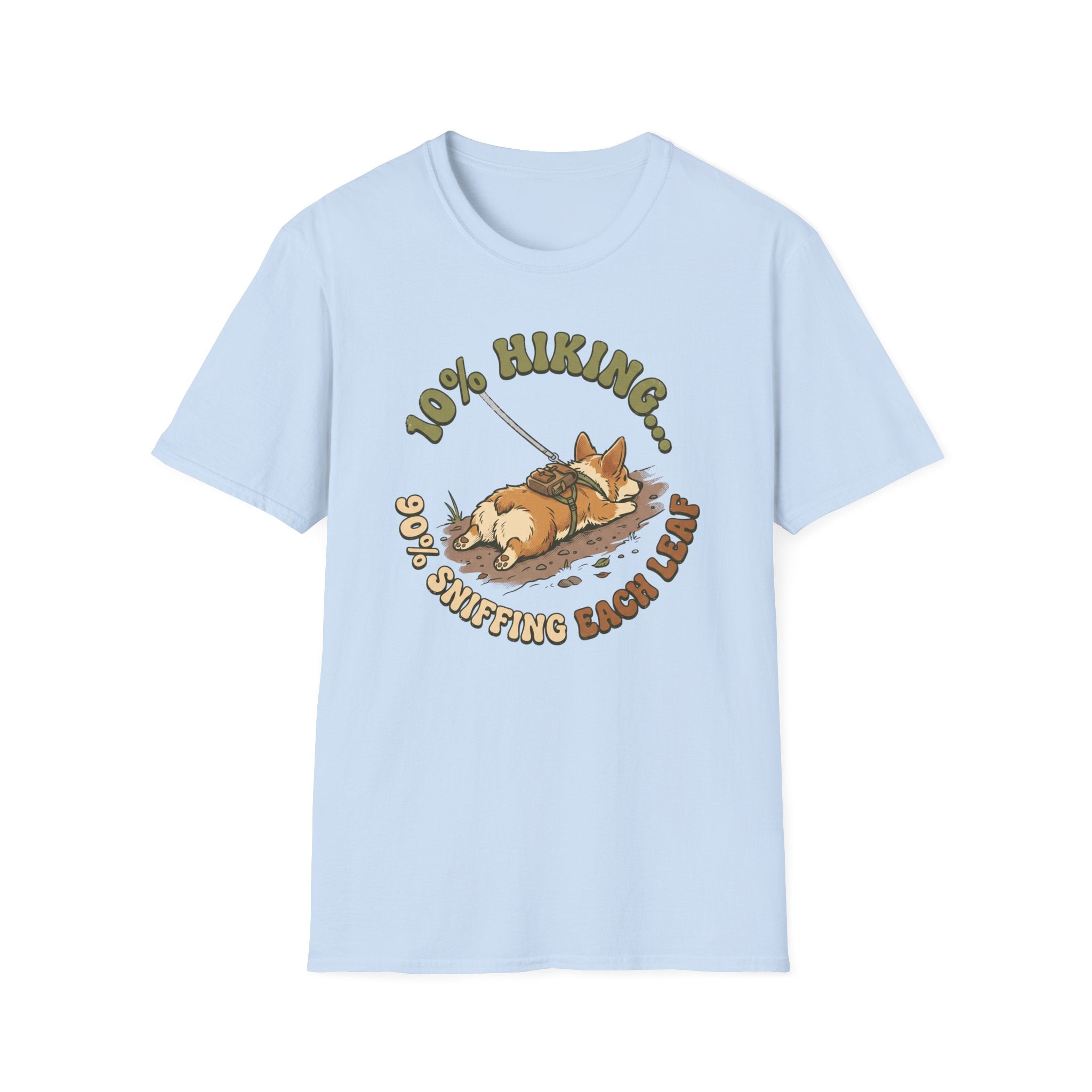 10% Hiking Corgi T-Shirt