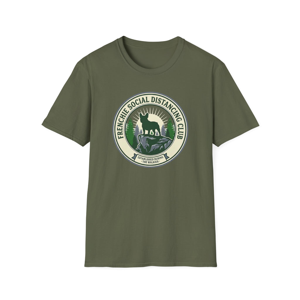 Frenchie Social Distancing Crew T-Shirt