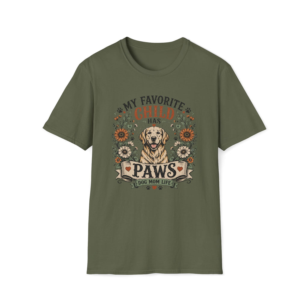 My Favorite Child Has Paws T-Shirt
