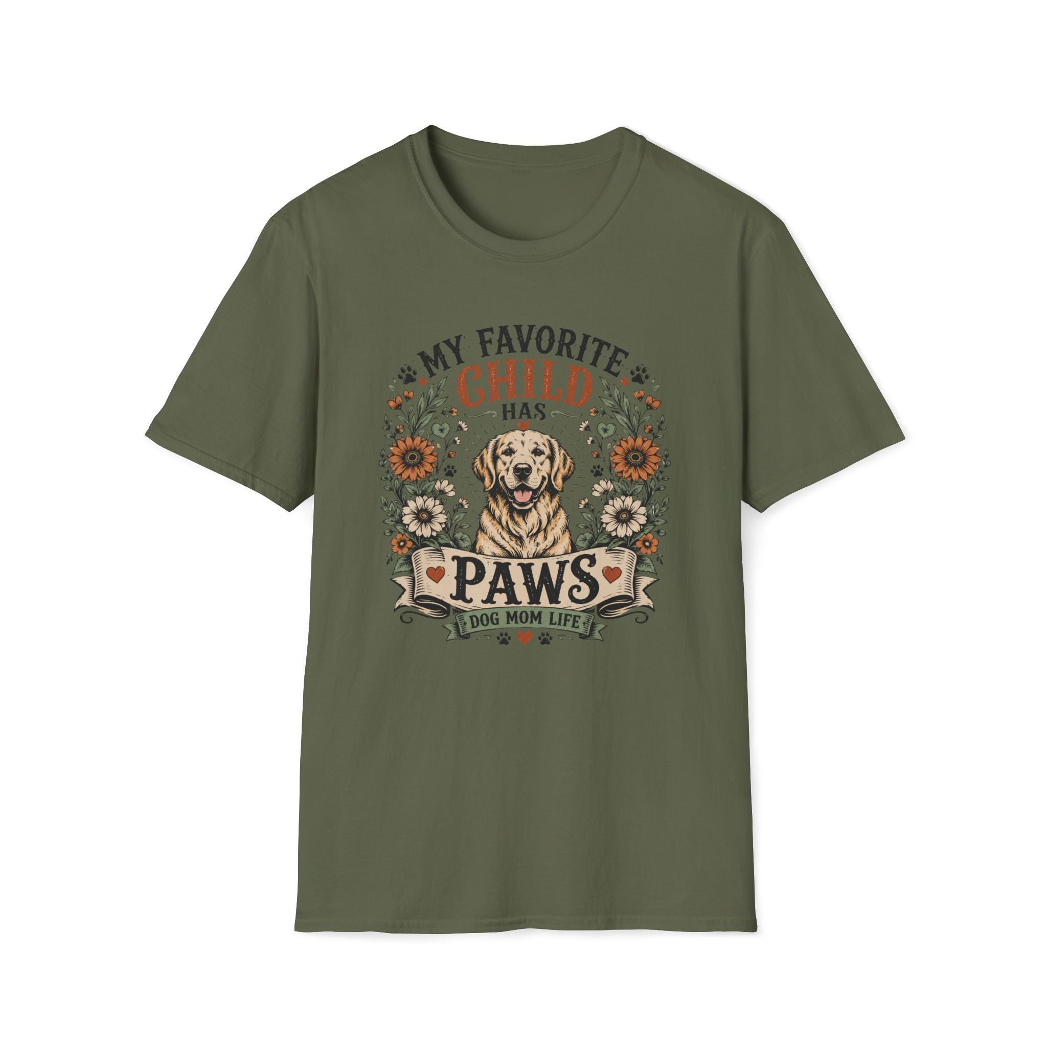 My Favorite Child Has Paws T-Shirt
