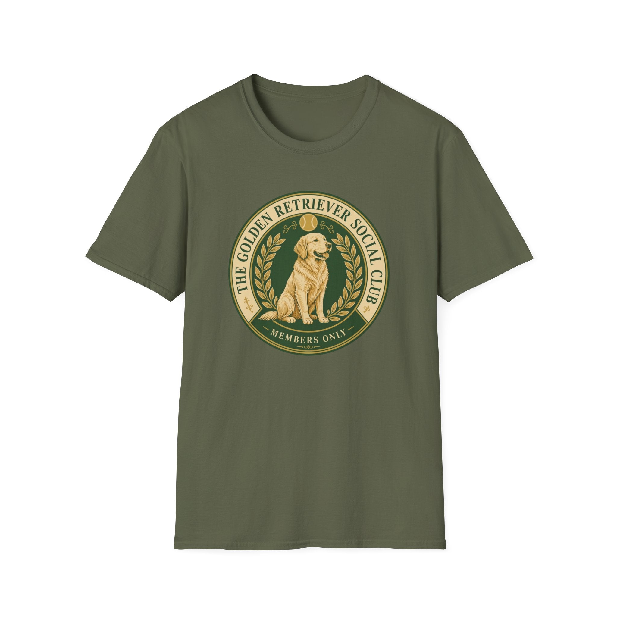 Golden Retriever Social Club T-Shirt