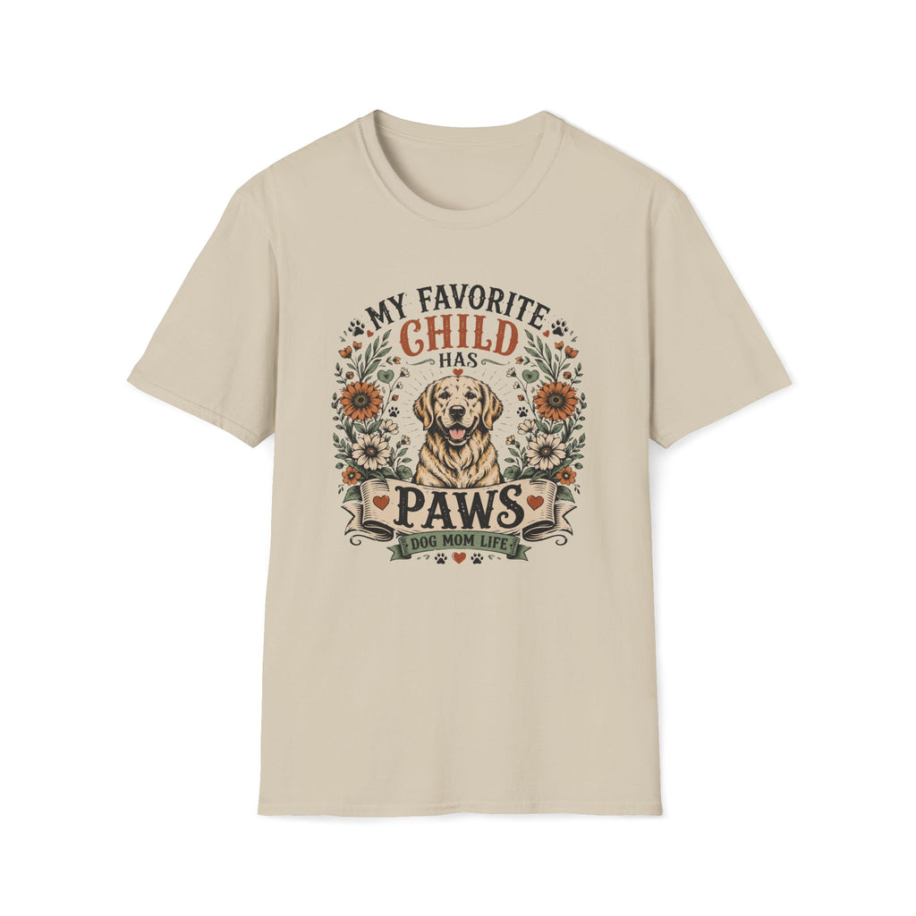 My Favorite Child Has Paws T-Shirt