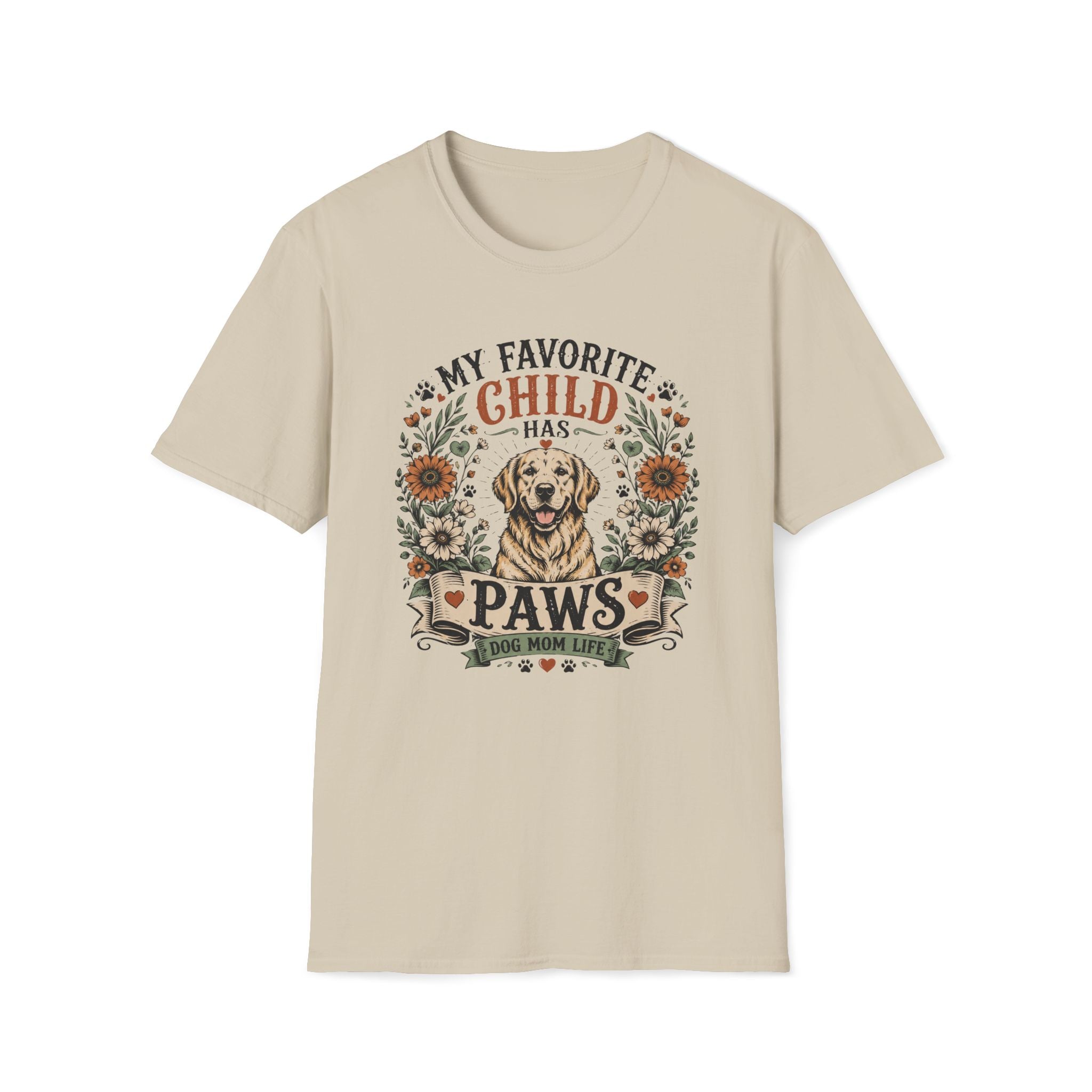 My Favorite Child Has Paws T-Shirt