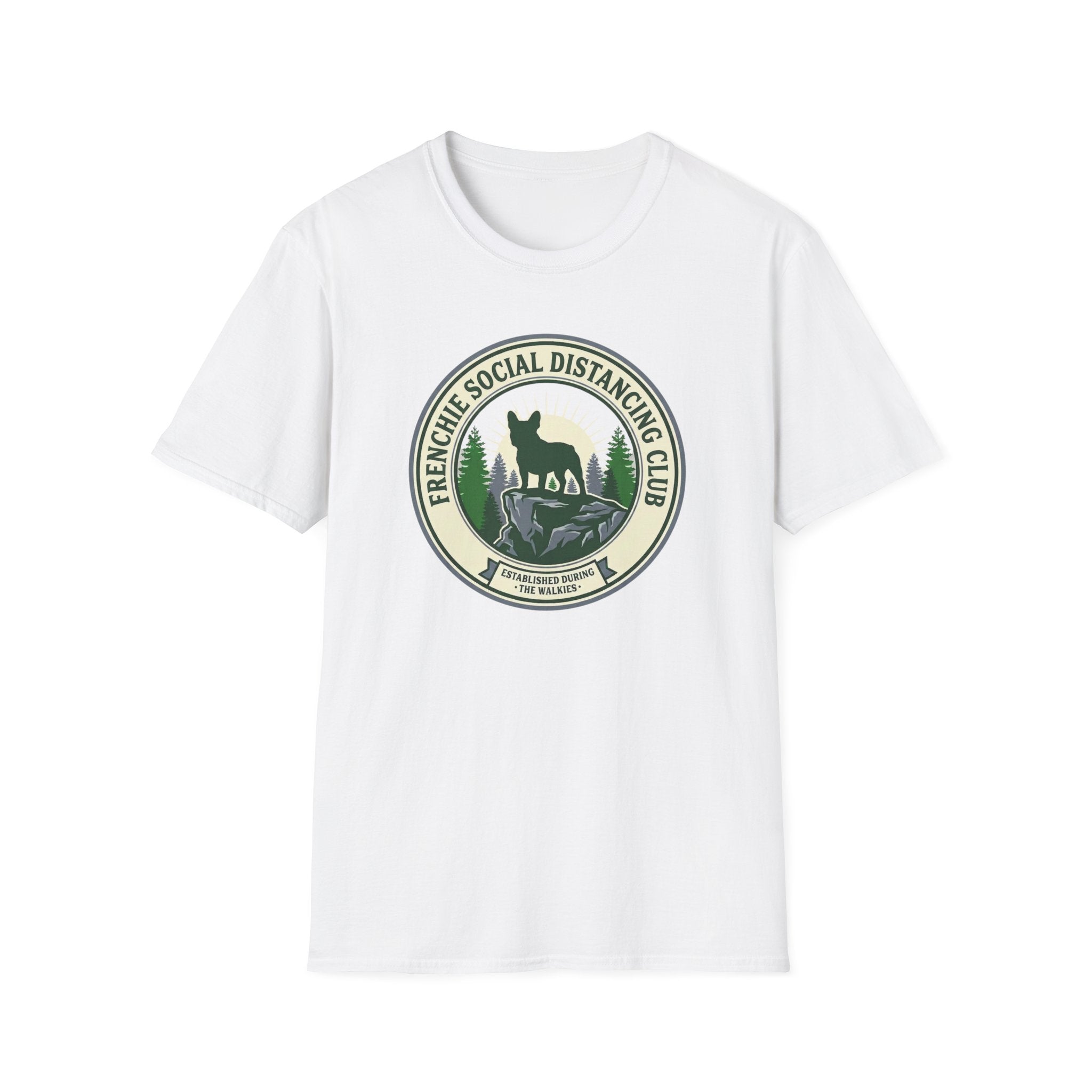 Frenchie Social Distancing Crew T-Shirt