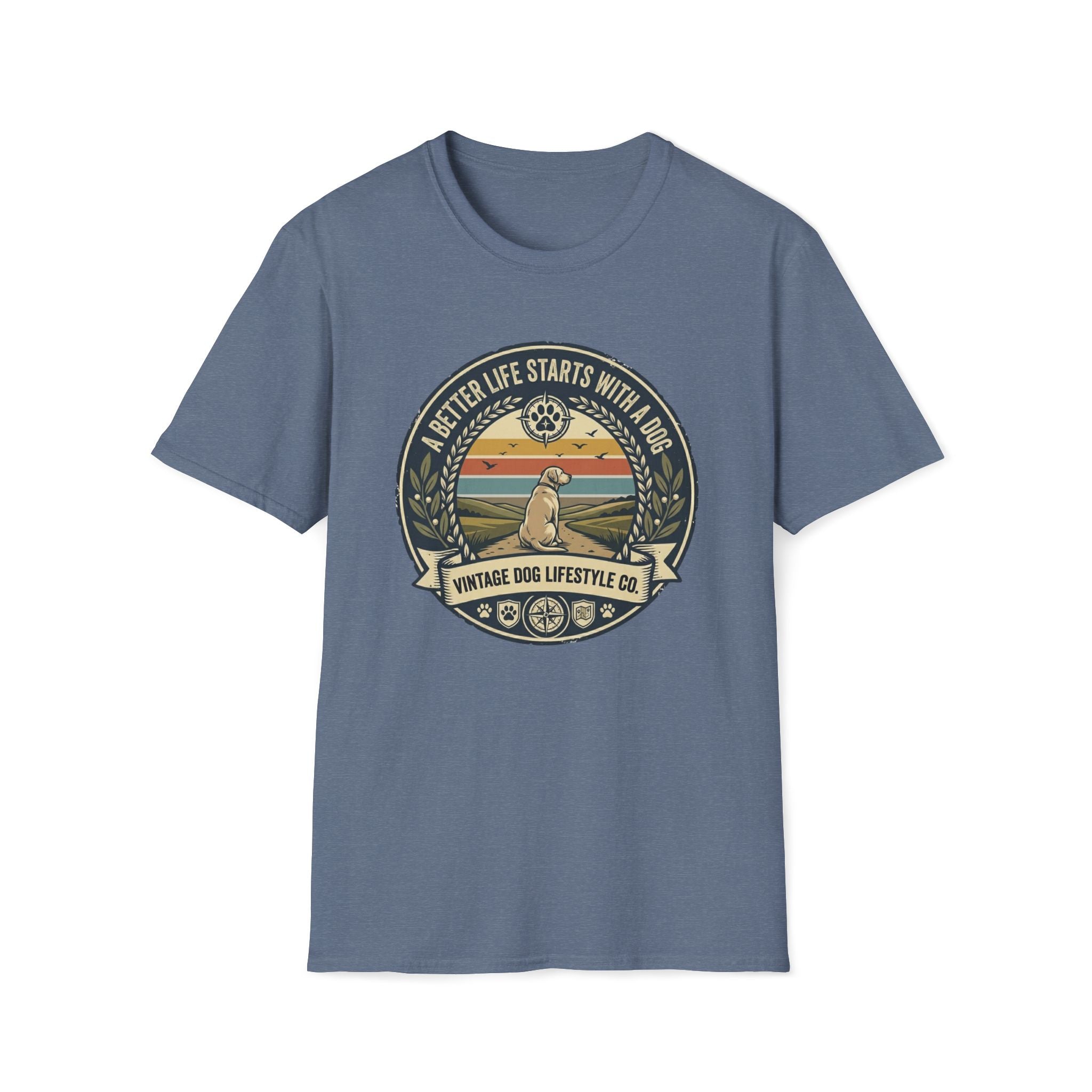 Better Life Starts With A Dog T-Shirt