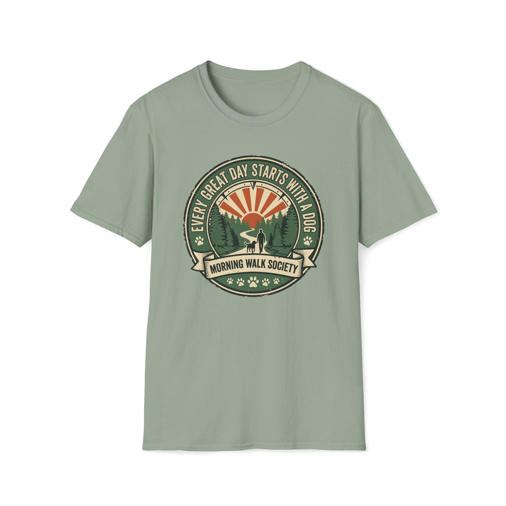 Every Great Day Starts With A Dog T-Shirt