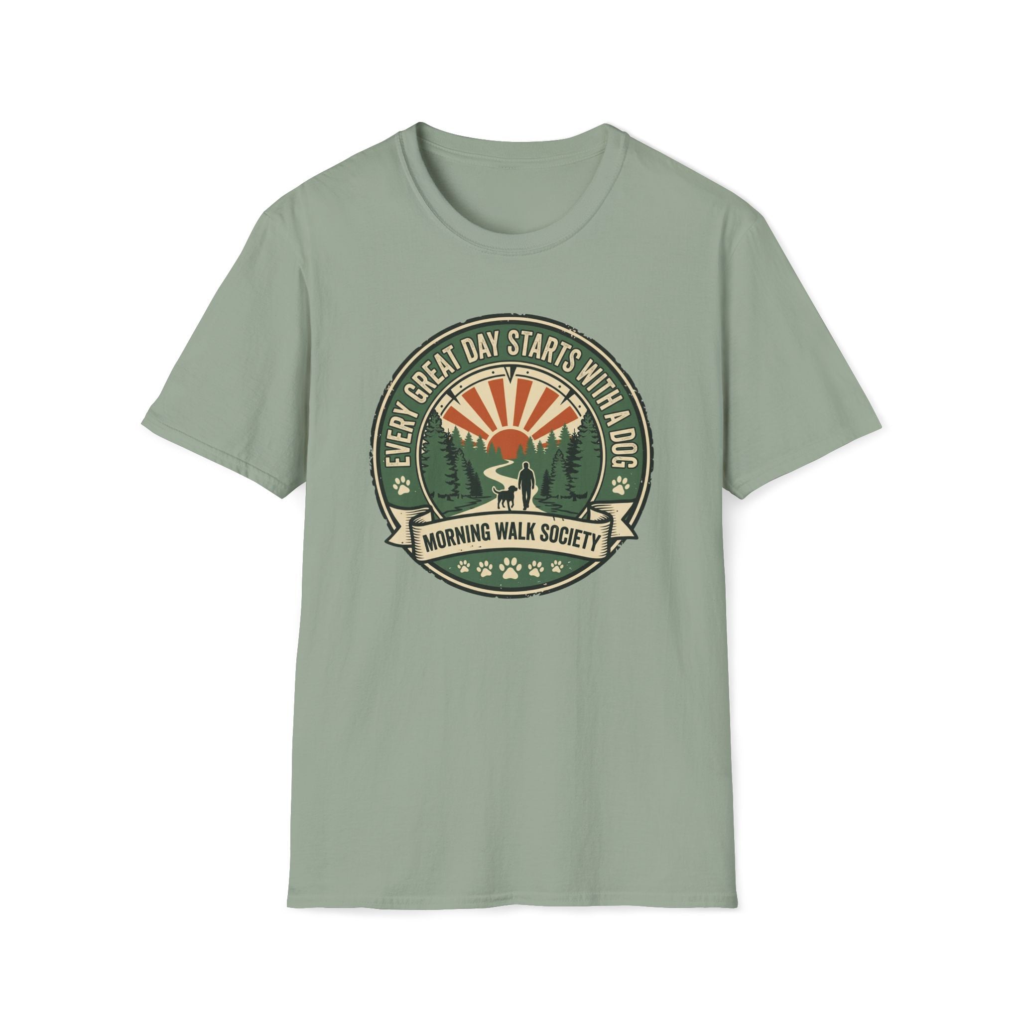 Every Great Day Starts With A Dog T-Shirt