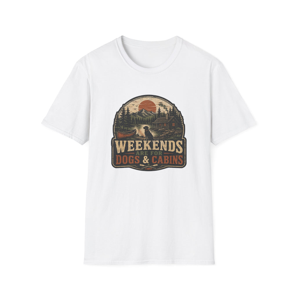 Weekends Are For Dogs And Cabins T-Shirt
