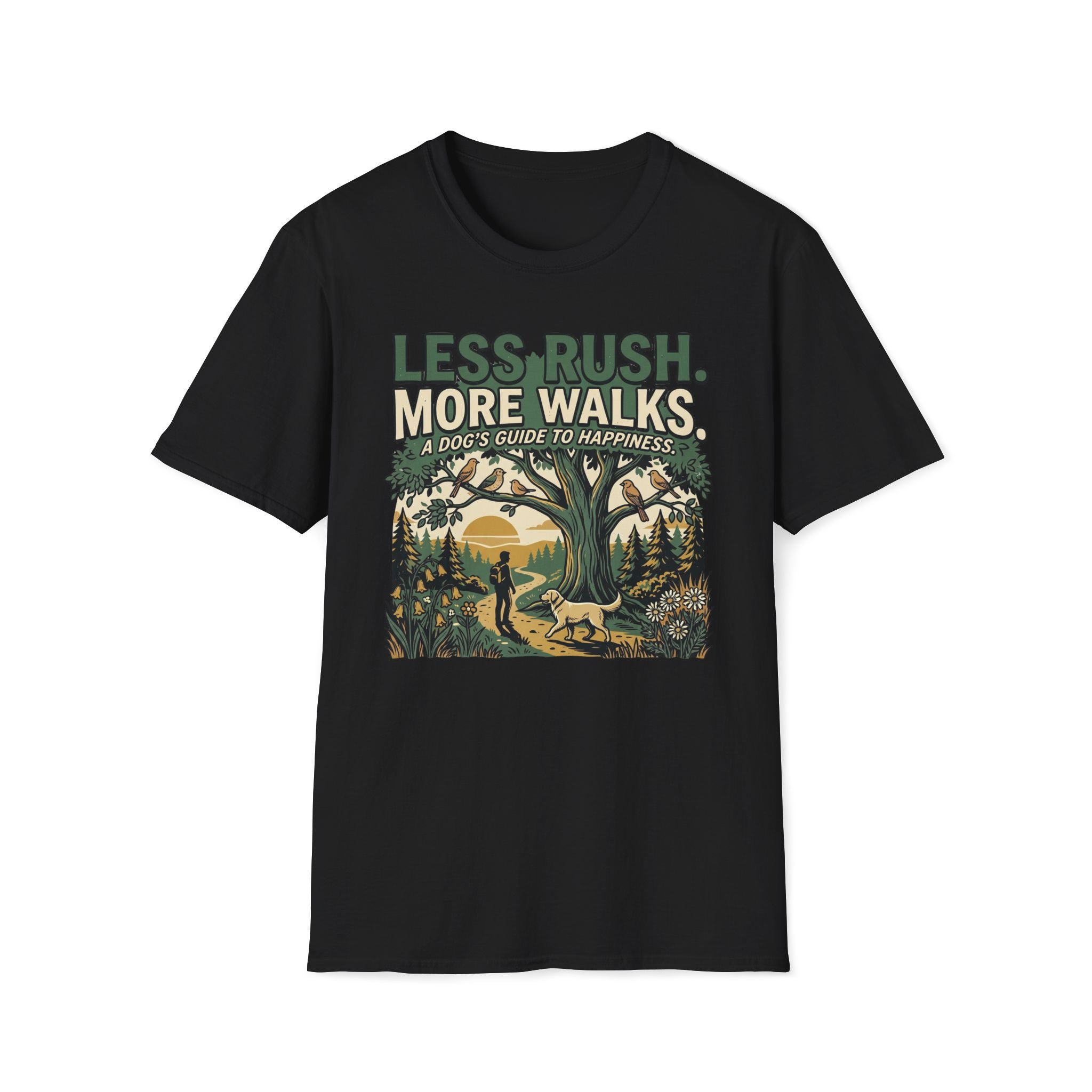 Less Rush More Walks T-Shirt
