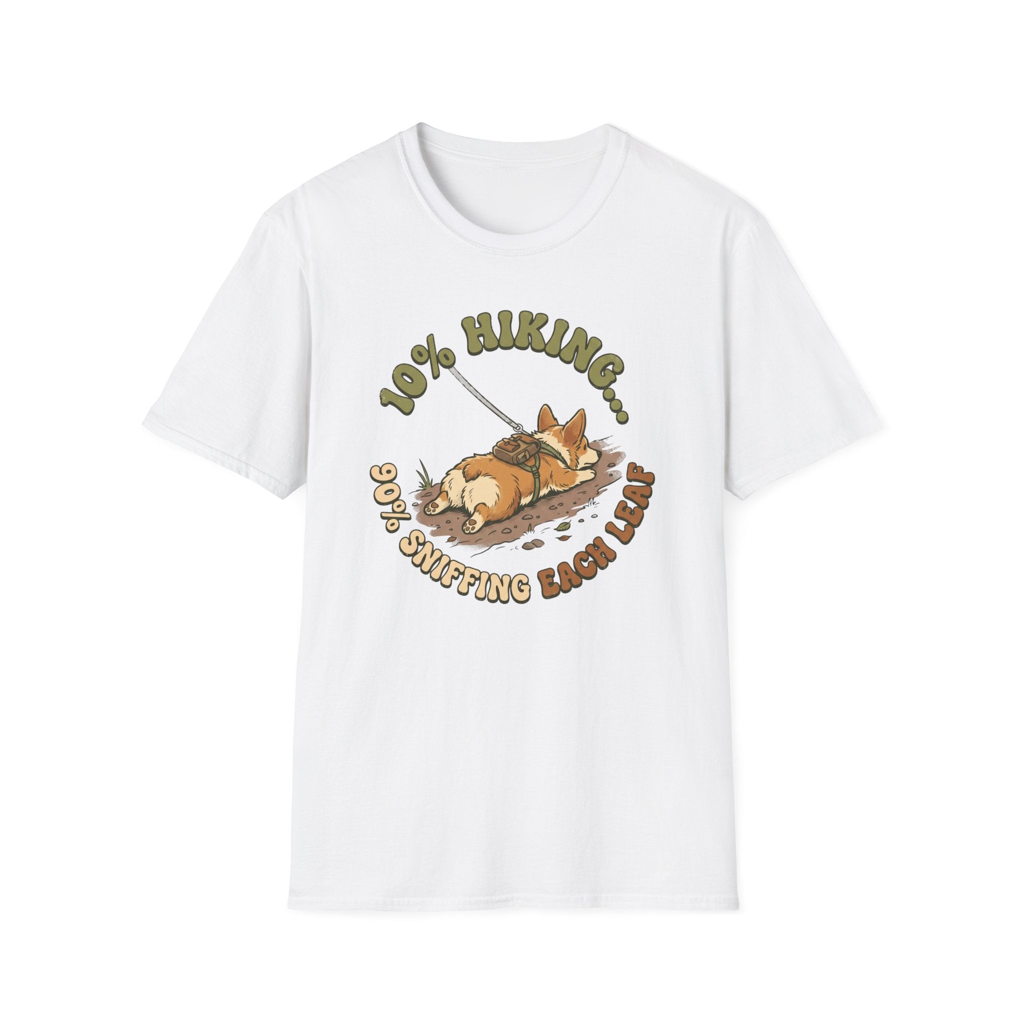 10% Hiking Corgi T-Shirt