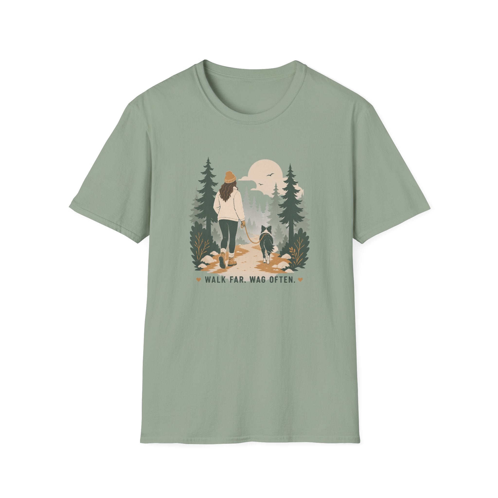 Walk Far Wag Often T-Shirt
