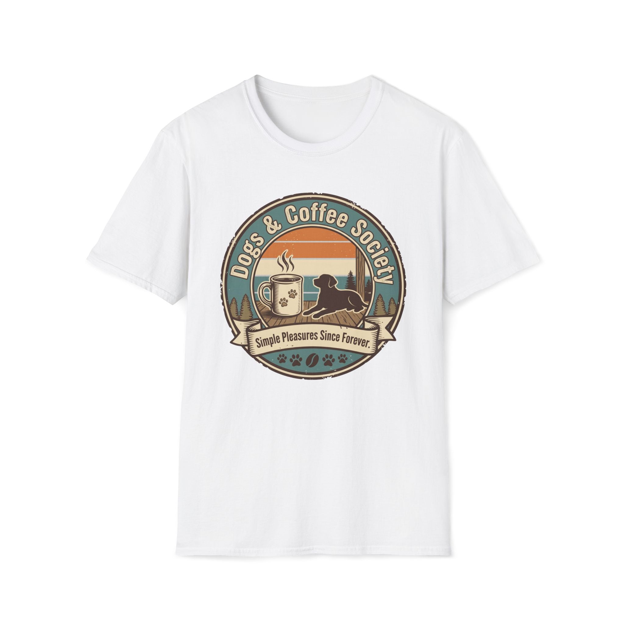 Dogs & Coffee Society T-Shirt