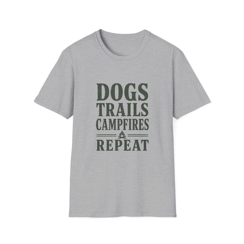 Dogs Trails Repeat T-Shirt