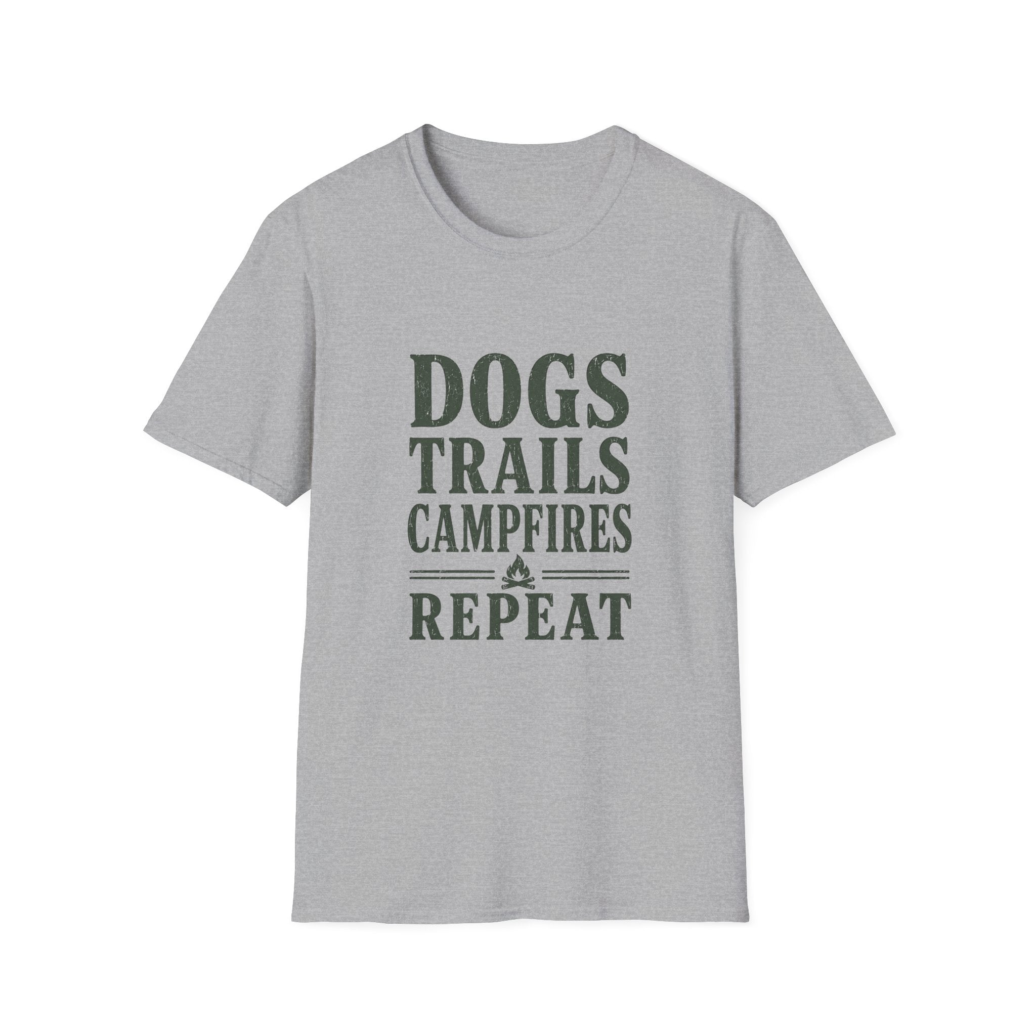 Dogs Trails Repeat T-Shirt