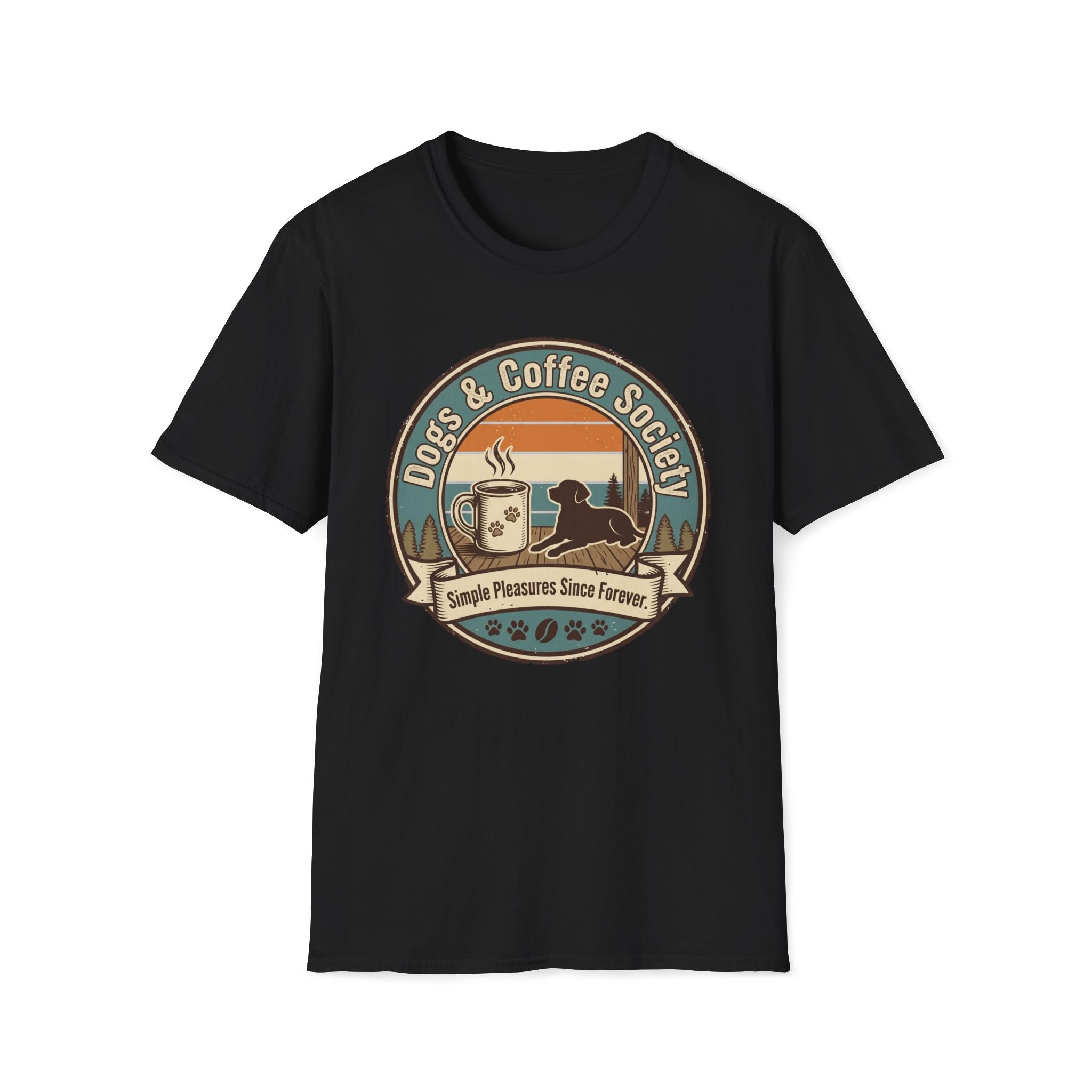 Dogs & Coffee Society T-Shirt