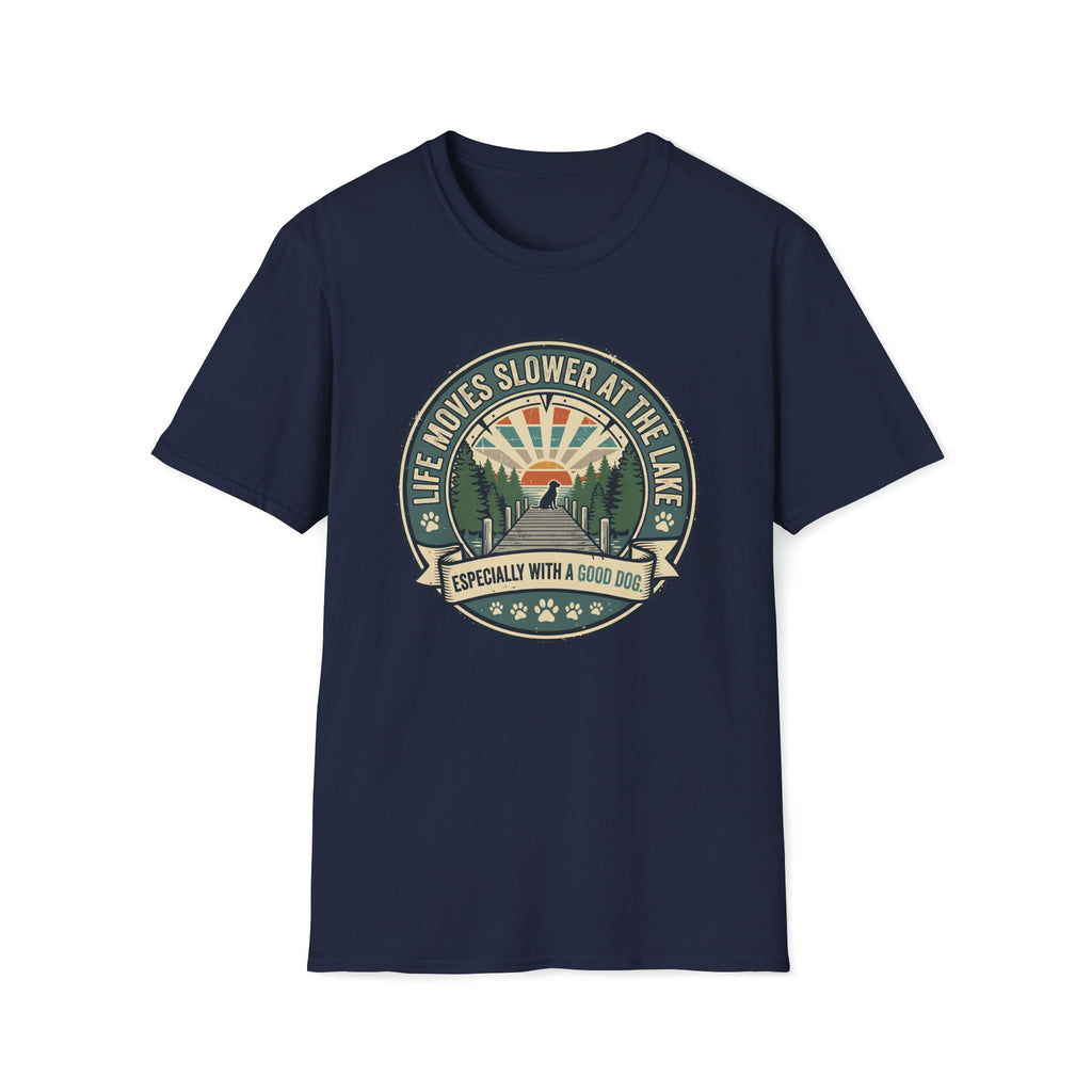 Life Moves Slower At The Lake T-Shirt
