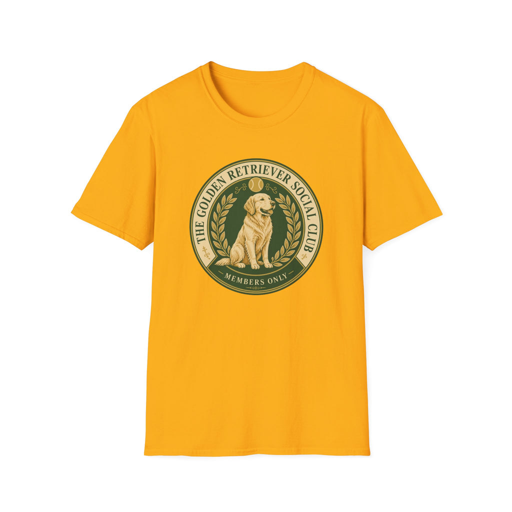 Golden Retriever Social Club T-Shirt