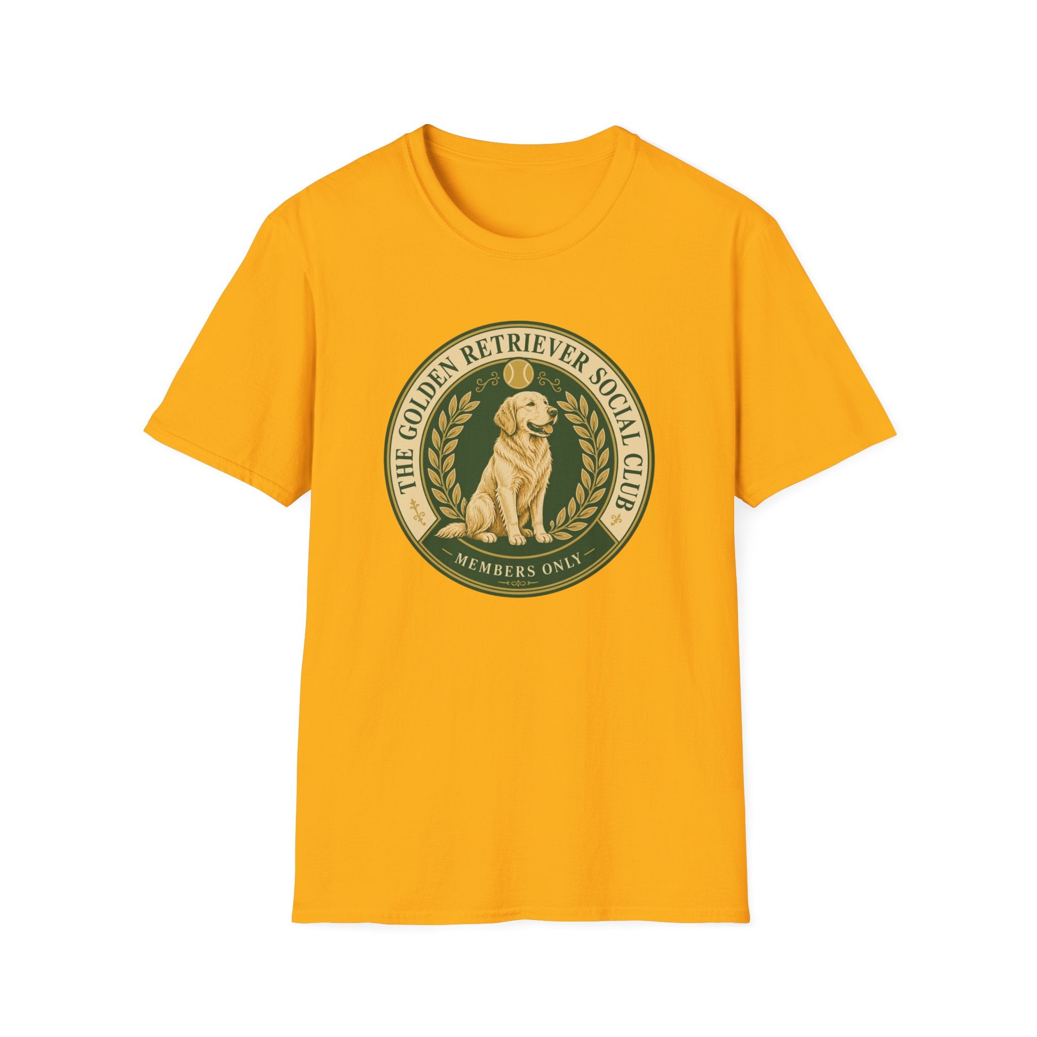 Golden Retriever Social Club T-Shirt