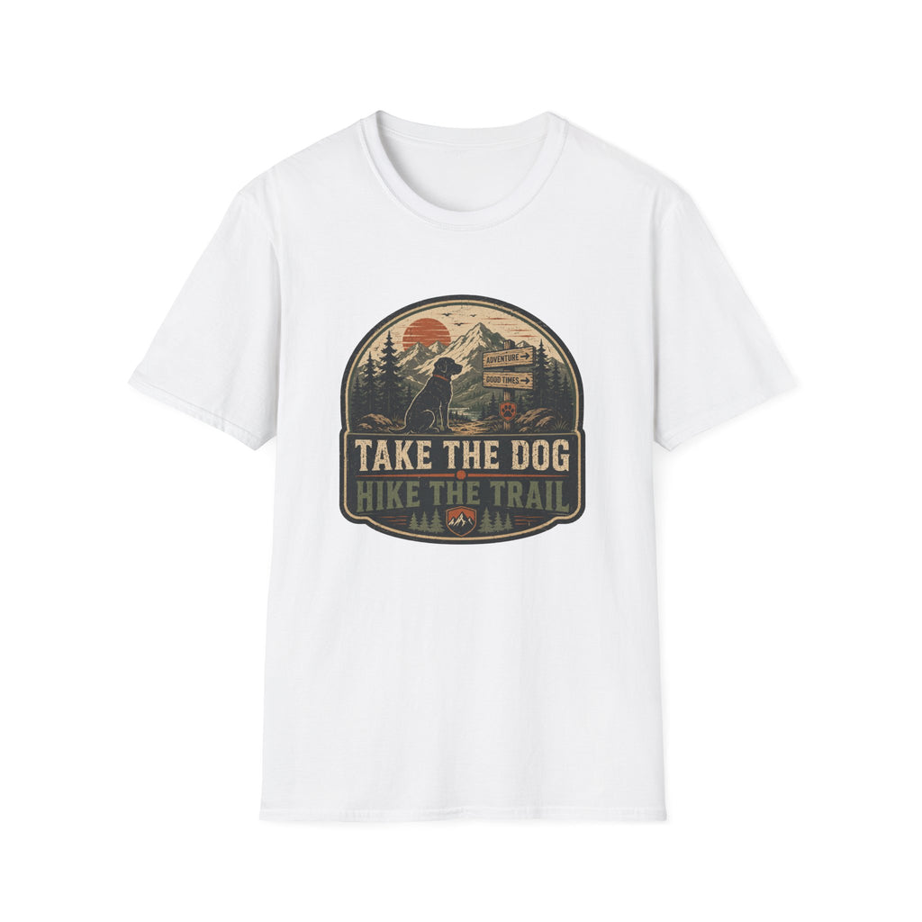 Take The Dog Hike The Trail T-Shirt