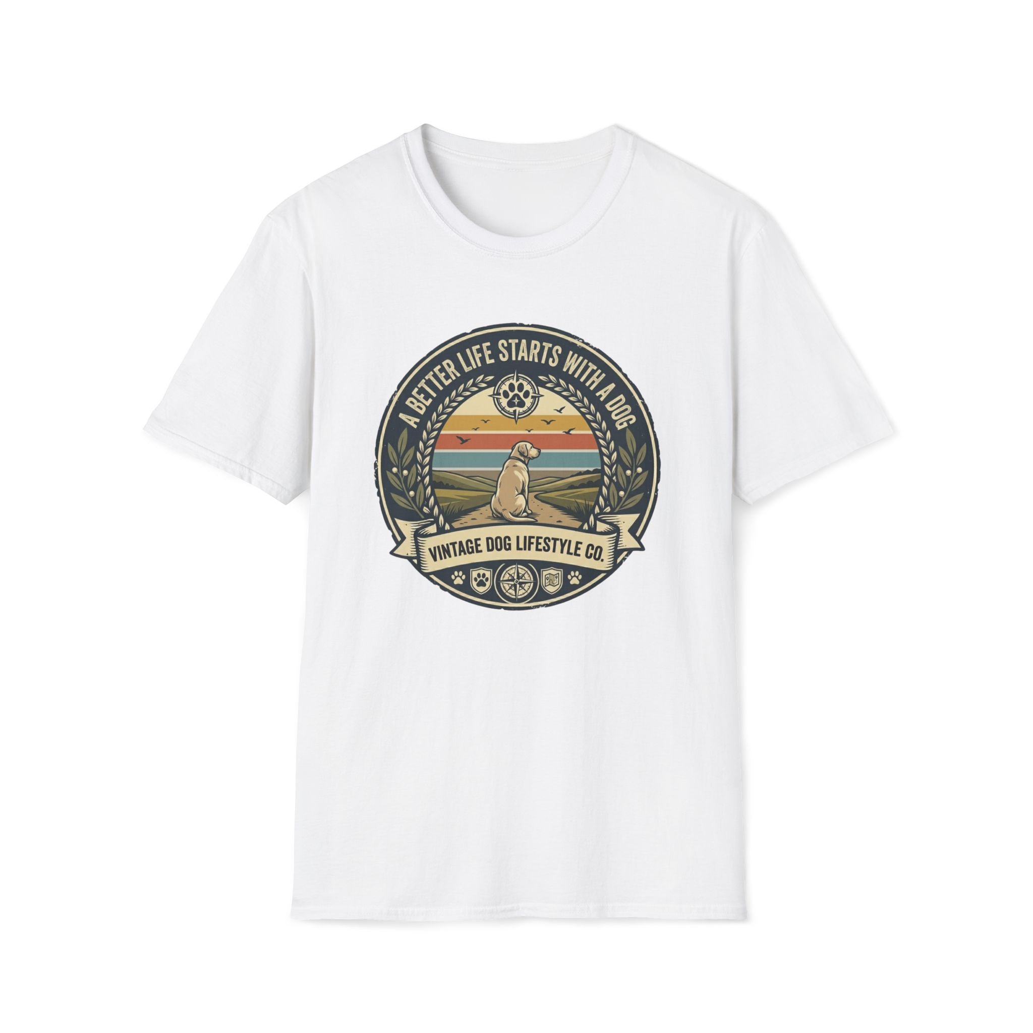 Better Life Starts With A Dog T-Shirt