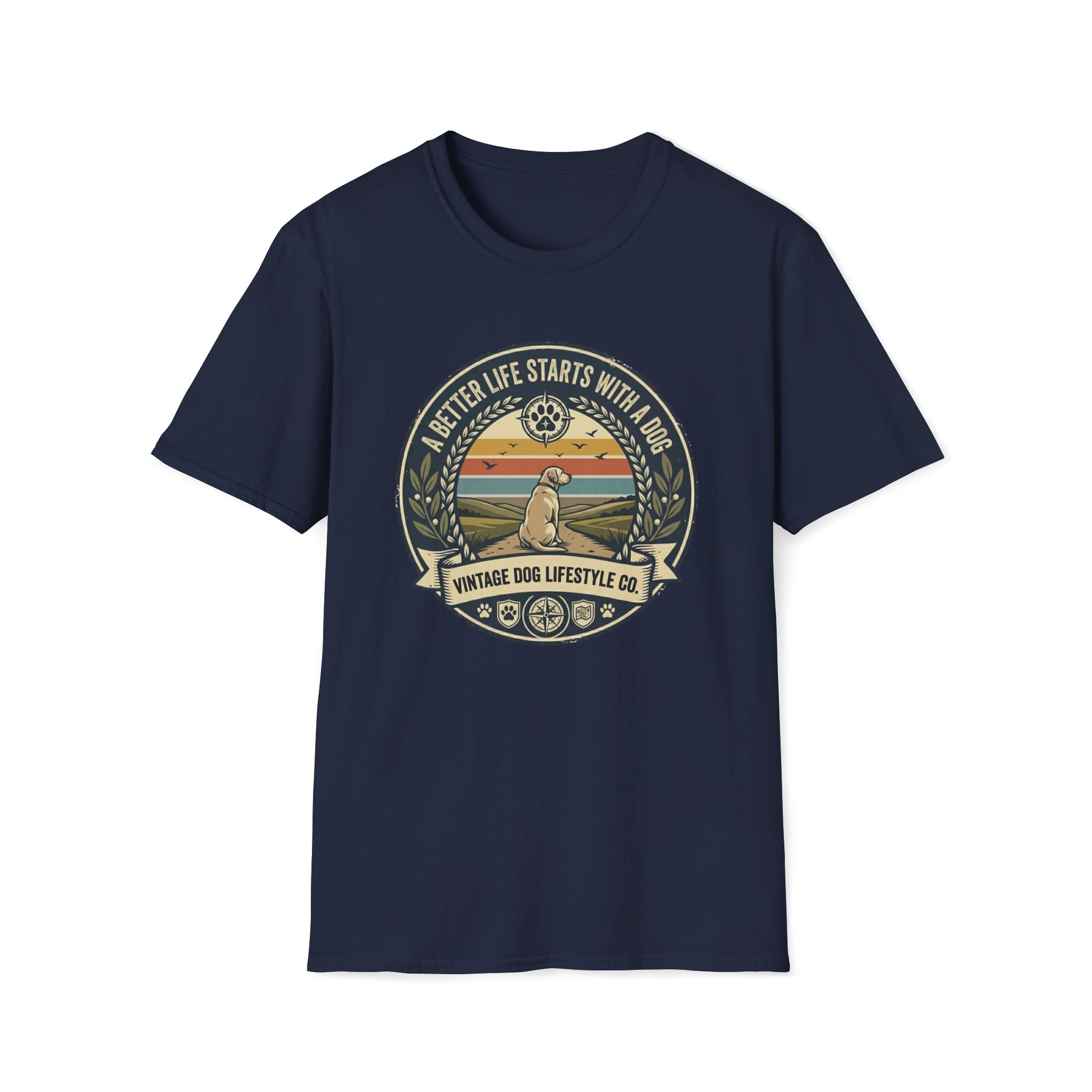 Better Life Starts With A Dog T-Shirt