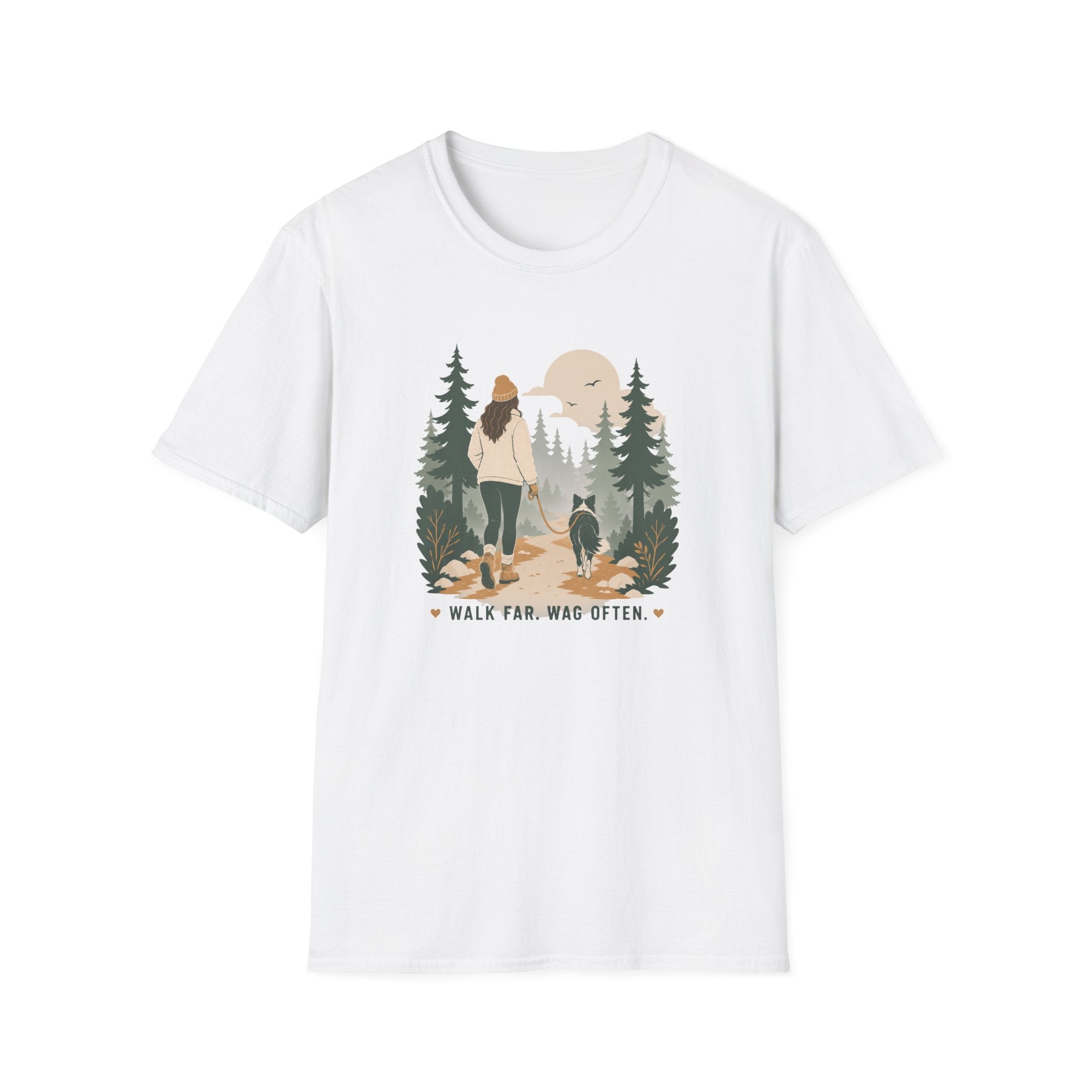 Walk Far Wag Often T-Shirt