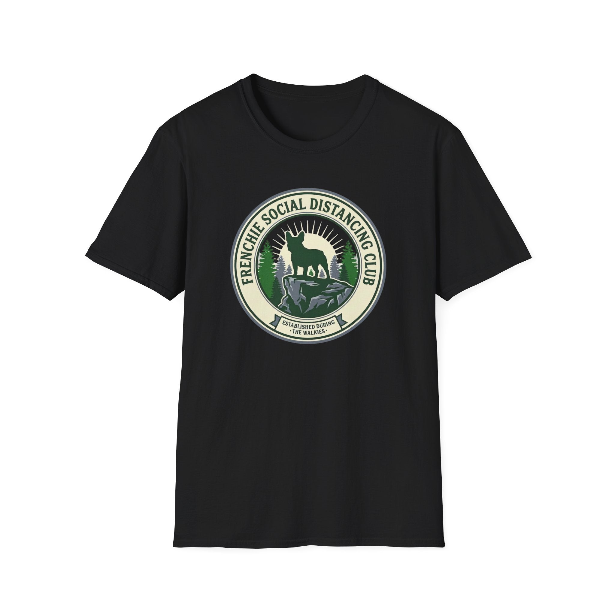 Frenchie Social Distancing Crew T-Shirt