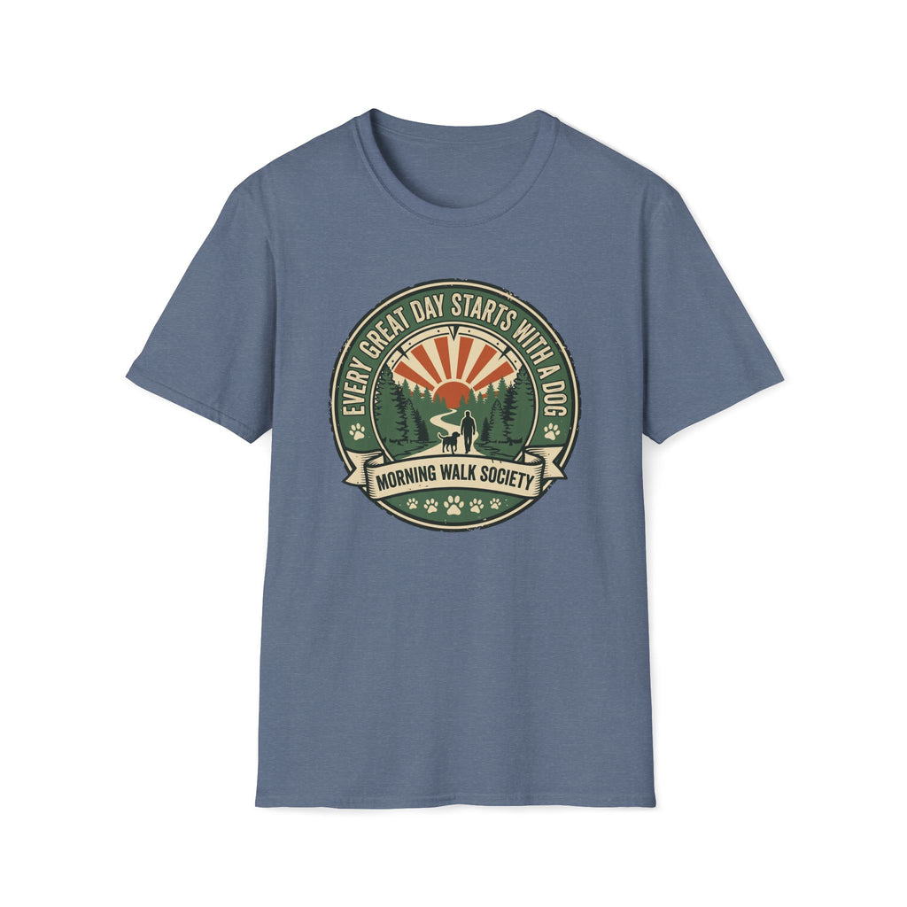 Every Great Day Starts With A Dog T-Shirt