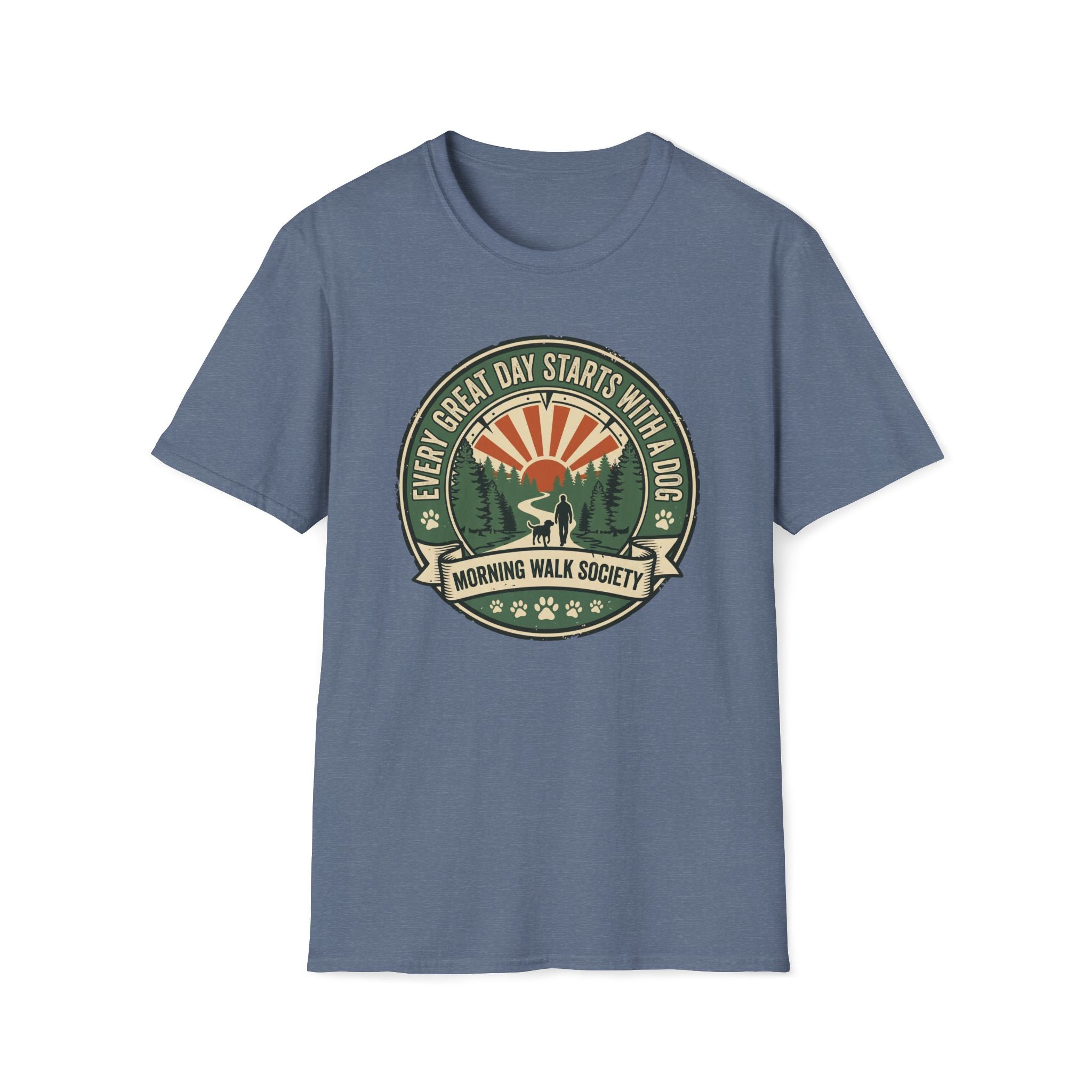 Every Great Day Starts With A Dog T-Shirt