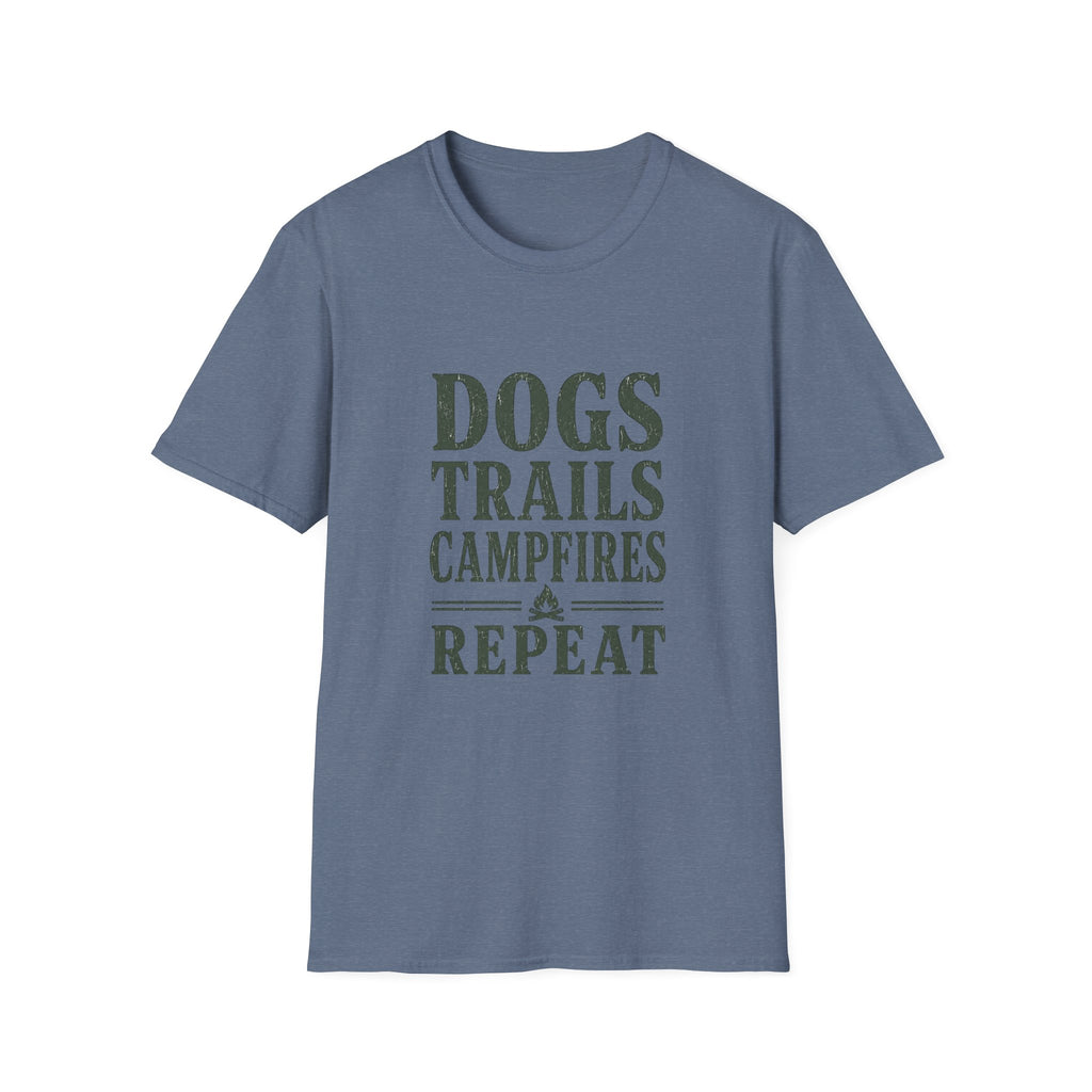 Dogs Trails Repeat T-Shirt