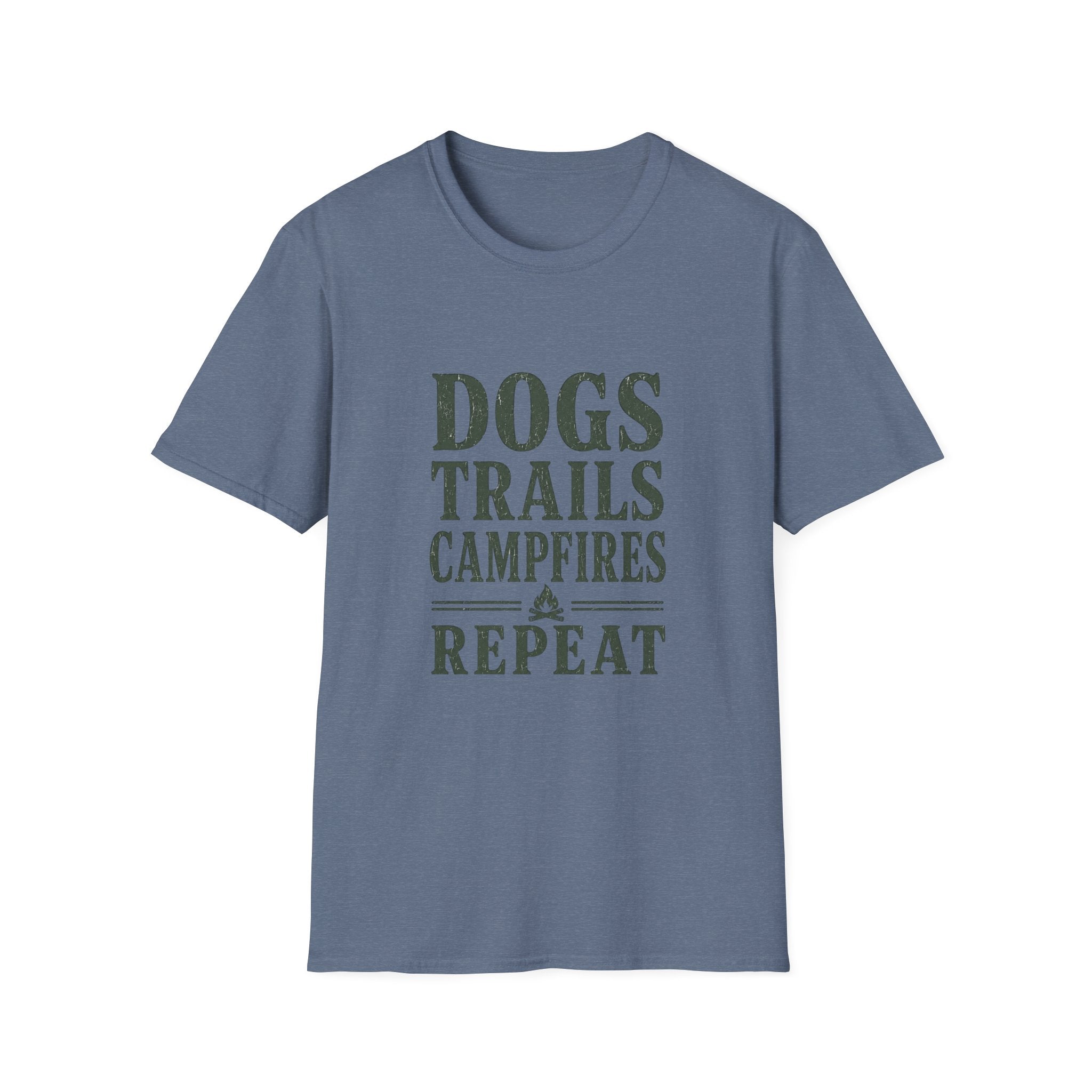 Dogs Trails Repeat T-Shirt