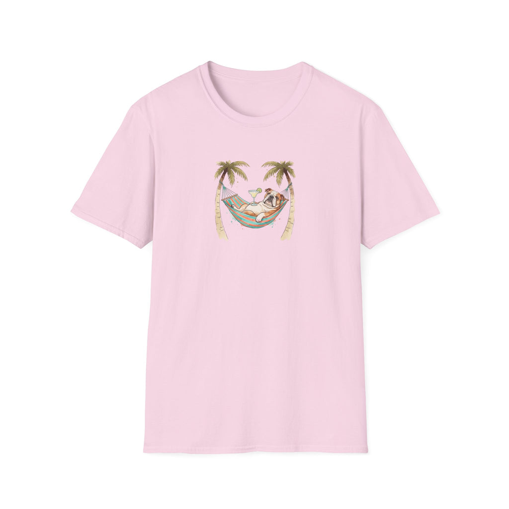 Bulldog with a Margarita T-Shirt