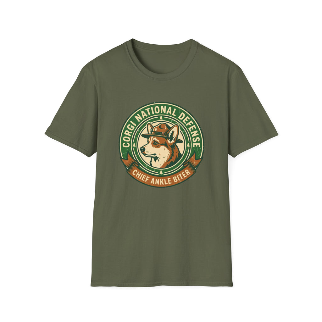 Corgi National Defense Badge T-Shirt